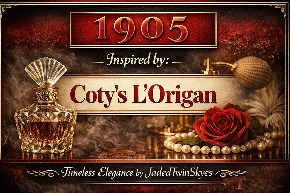 1 9 0 5 ~A Luxury Oil Fragrance inspired by Coty's L'Origan .17 fl oz Rollerball