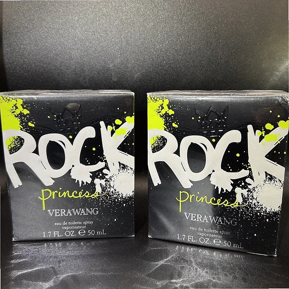 2pk Vera Wang Rock Princess Eau de Toilette for Women 1.7 Fl Oz - BRAND NEW