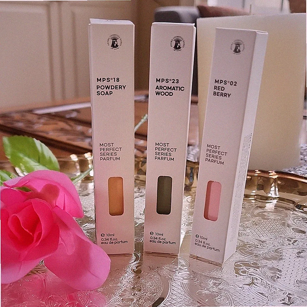 A'ROMA COSMETICS KOREA Eau de Parfum Spray 10ml Travel Size Powdery Soap Set