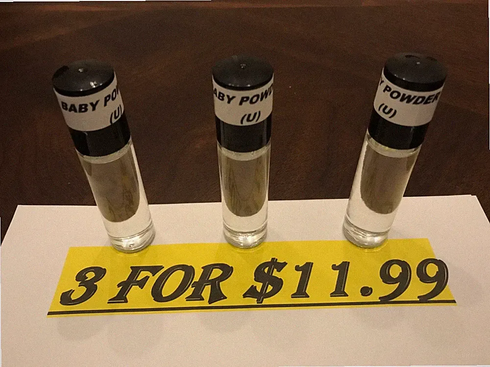 Baby Powder Roll On Perfume Body Oil 1/3oz (3 for $11.99)