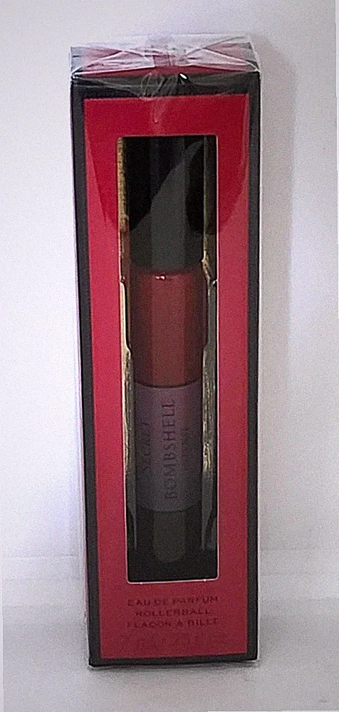 BOMBSHELL INTENSE-VICTORIA'S SECRET-EDP-ROLLERBALL-0.23 OZ-7 ML-AUTHENTIC-USA