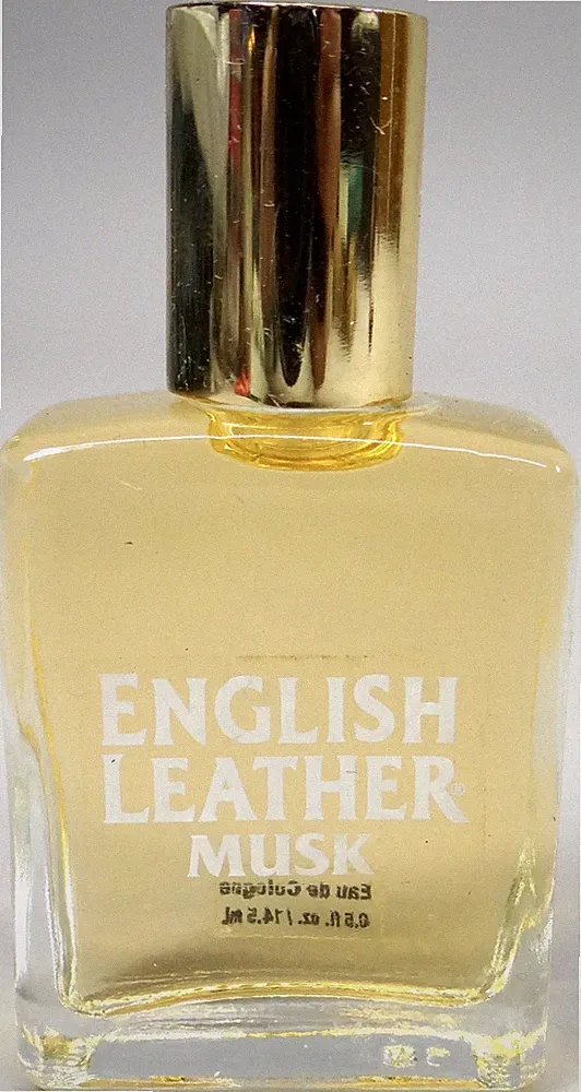 English Leather Musk Mens Cologne Mini .5 oz 14ml Powdery Musk Lavender Scent