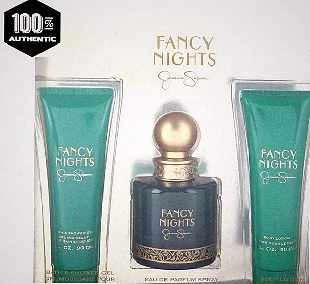 Jessica Simpson Fancy Nights 3 PC Gift Set -1.0 oz EDP Sp+3.0 oz B/L+S/G