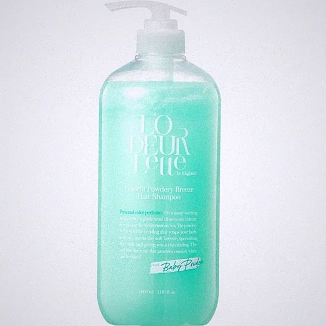 LODEURLETTE Colorfit Perfume Hair Shampoo 1000ml #Powdery Breeze Korea Hair Care