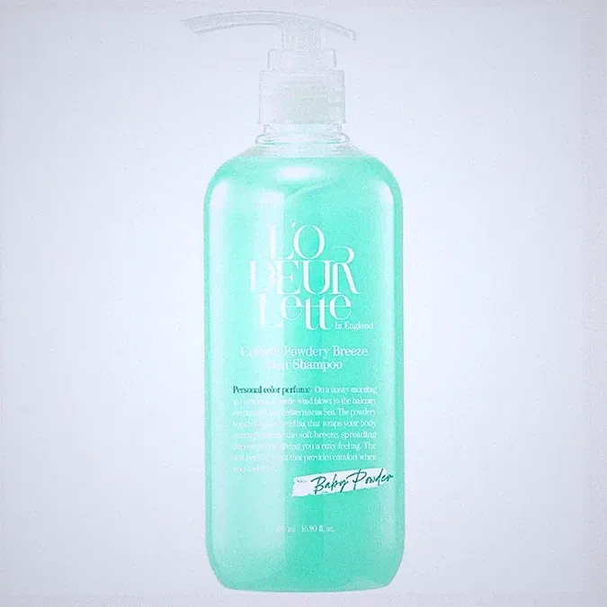 LODEURLETTE Colorfit Perfume Hair Shampoo 500ml #Powdery Breeze K-Cosmetics