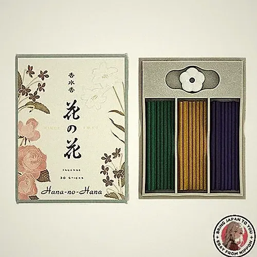 NEW Nippon Kodo perfume incense Hana no Hana 3 types 30 sticks included Rose