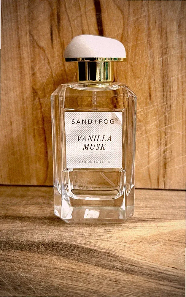 Sand and Fog Vanilla Musk Eau de Toilette Perfume Spray- 3.38 Oz / 100 ml New